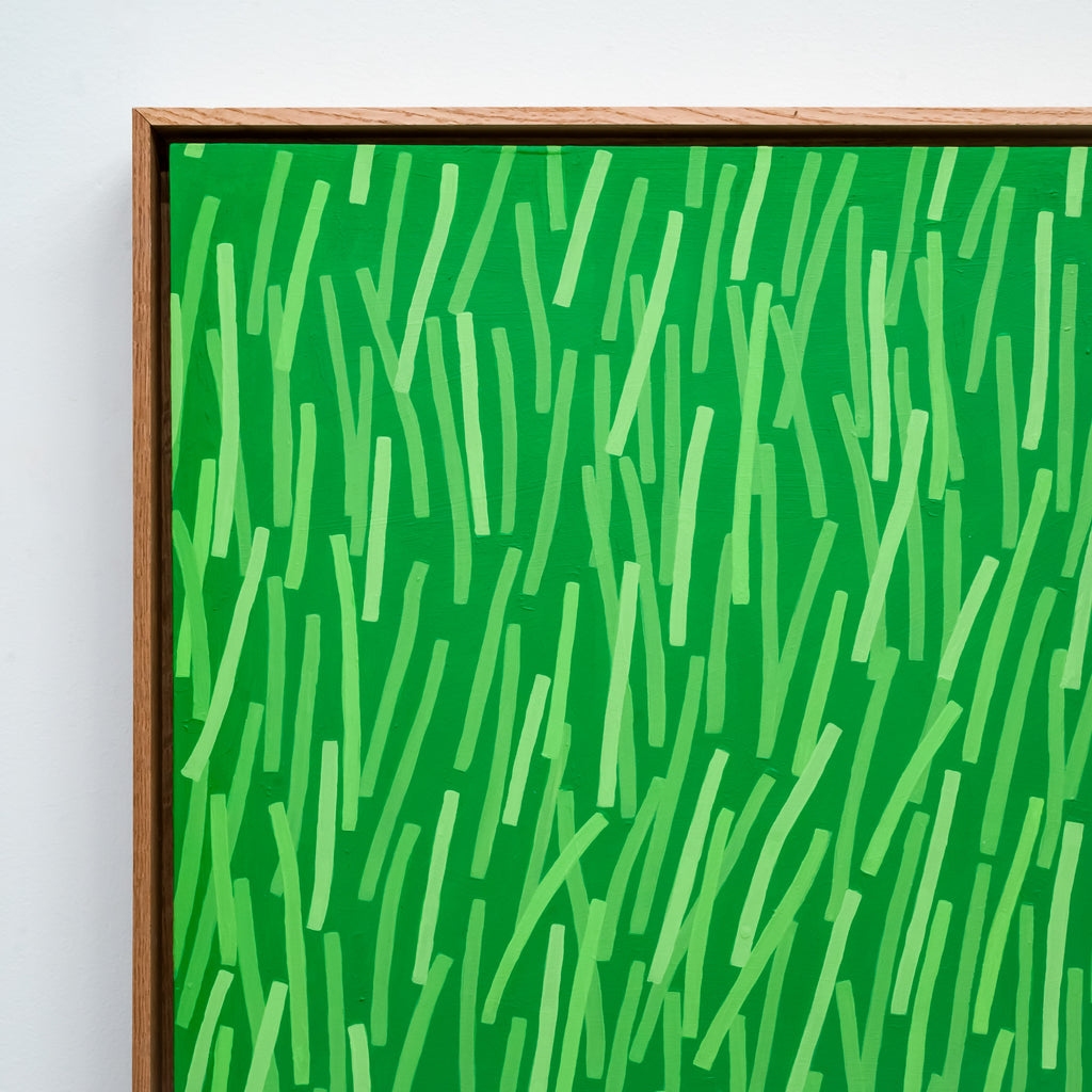 Painting by Scott Sueme titled "Even Greener" - 4.