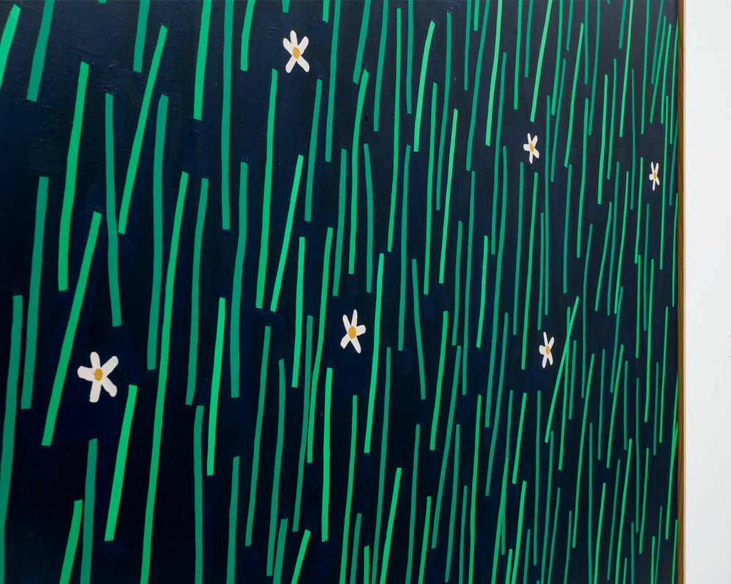 Painting by Scott Sueme titled "Field In The Wind" - 5.