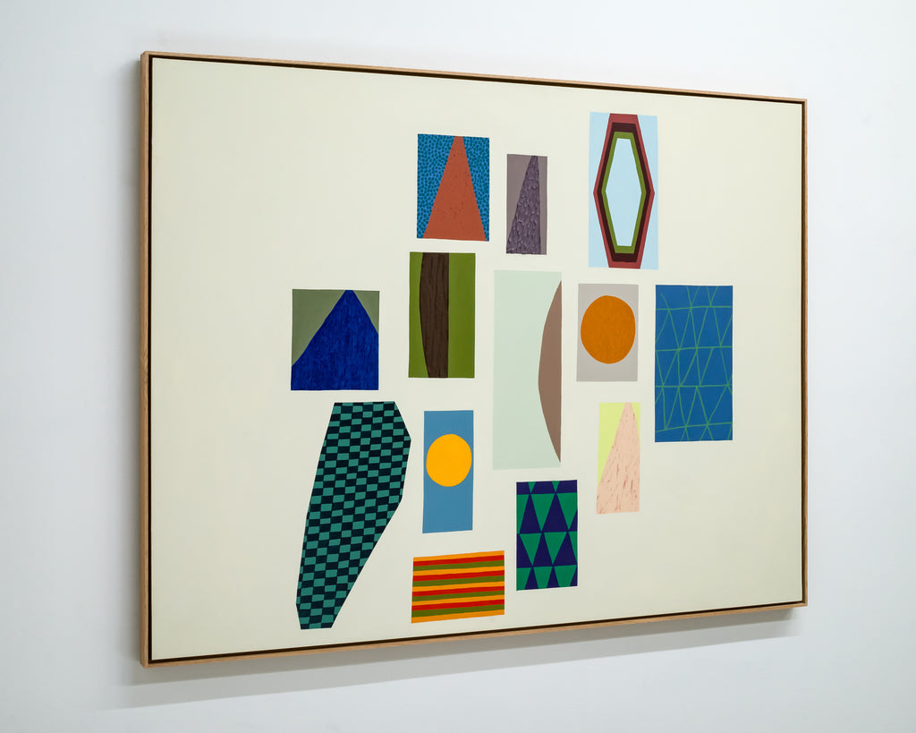 Painting by Scott Sueme titled "Meadow, Ridge, Spur" - 3.