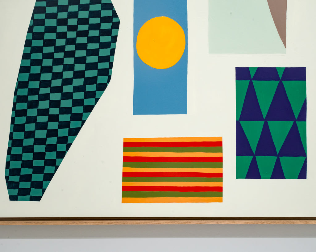 Painting by Scott Sueme titled "Meadow, Ridge, Spur" - 5.