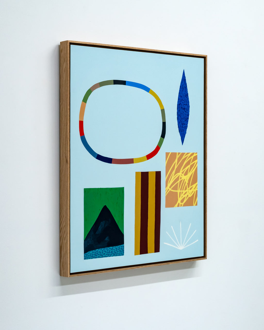 Painting by Scott Sueme titled "Seed Drift" - 3.