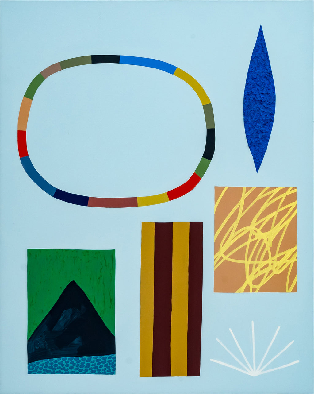 Painting by Scott Sueme titled "Seed Drift" - 2.