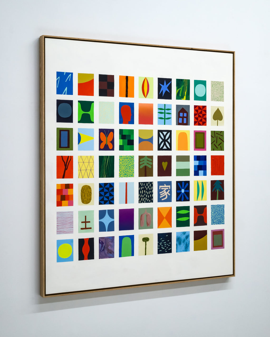 Painting by Scott Sueme titled "Thought Experiment" - 3.