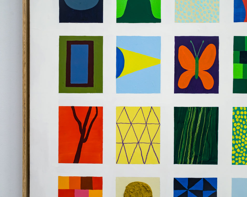 Painting by Scott Sueme titled "Thought Experiment" - 4.