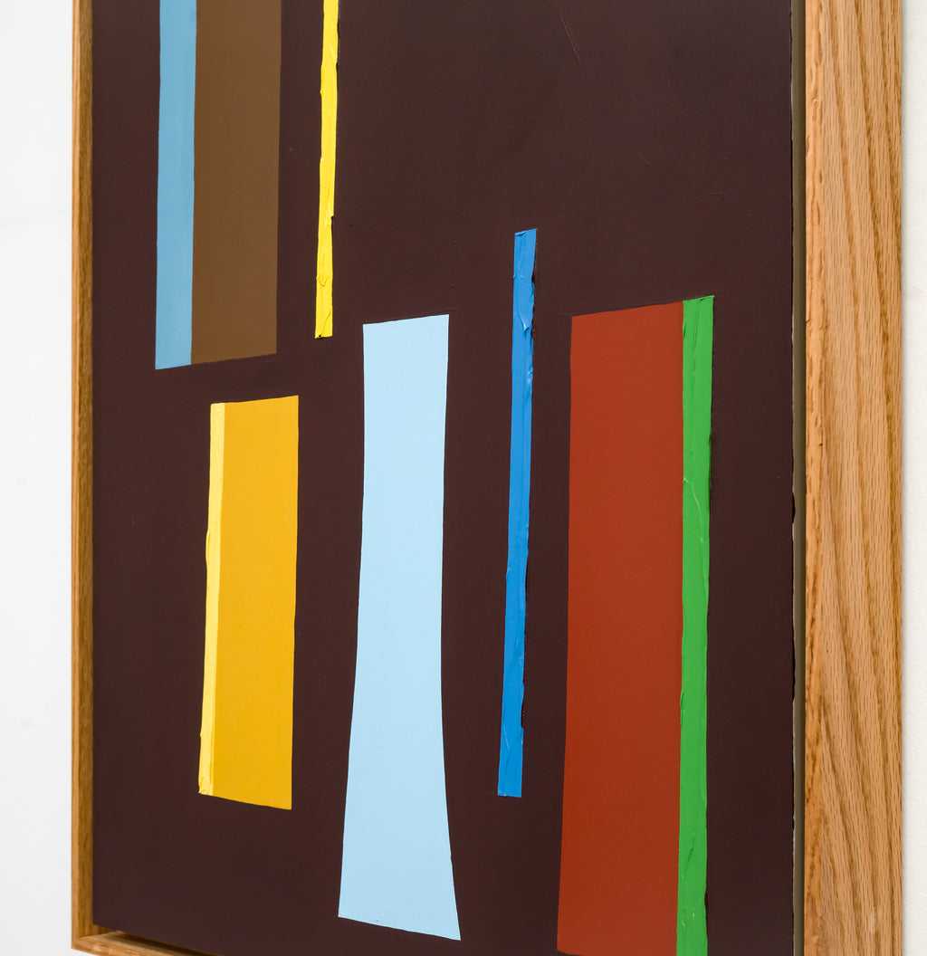 Painting by Scott Sueme titled "Litterfall" - 4.