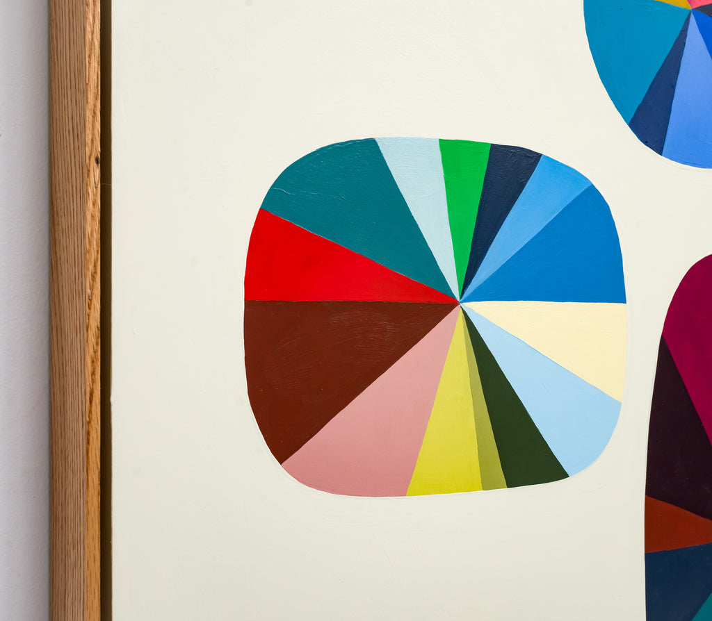 Painting by Scott Sueme titled "Reduction" - 5.