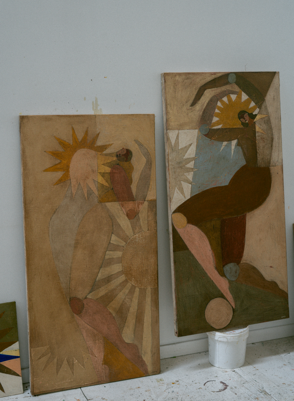 Painting by Brittany Ferns titled "In The Arms Of Light" - 3.