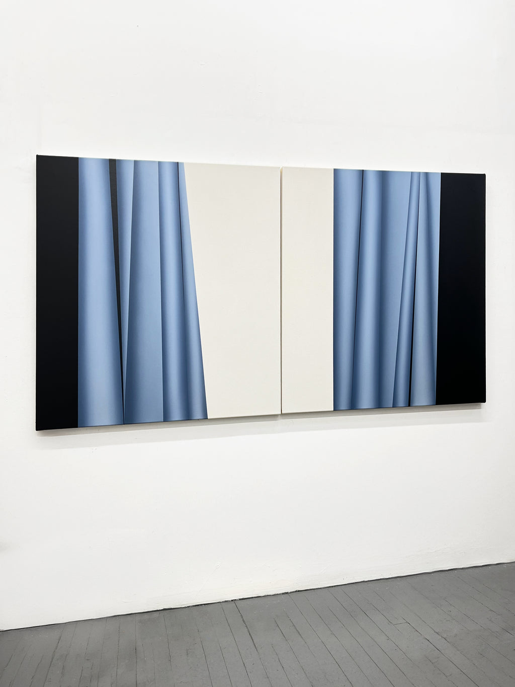 Painting by Senem Oezdogan titled "In the Realm of Possibilities (Diptych)" - 3.