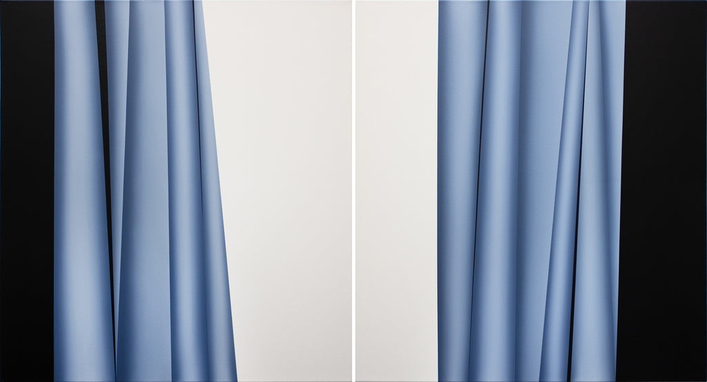 Painting by Senem Oezdogan titled "In the Realm of Possibilities (Diptych)" - 2.