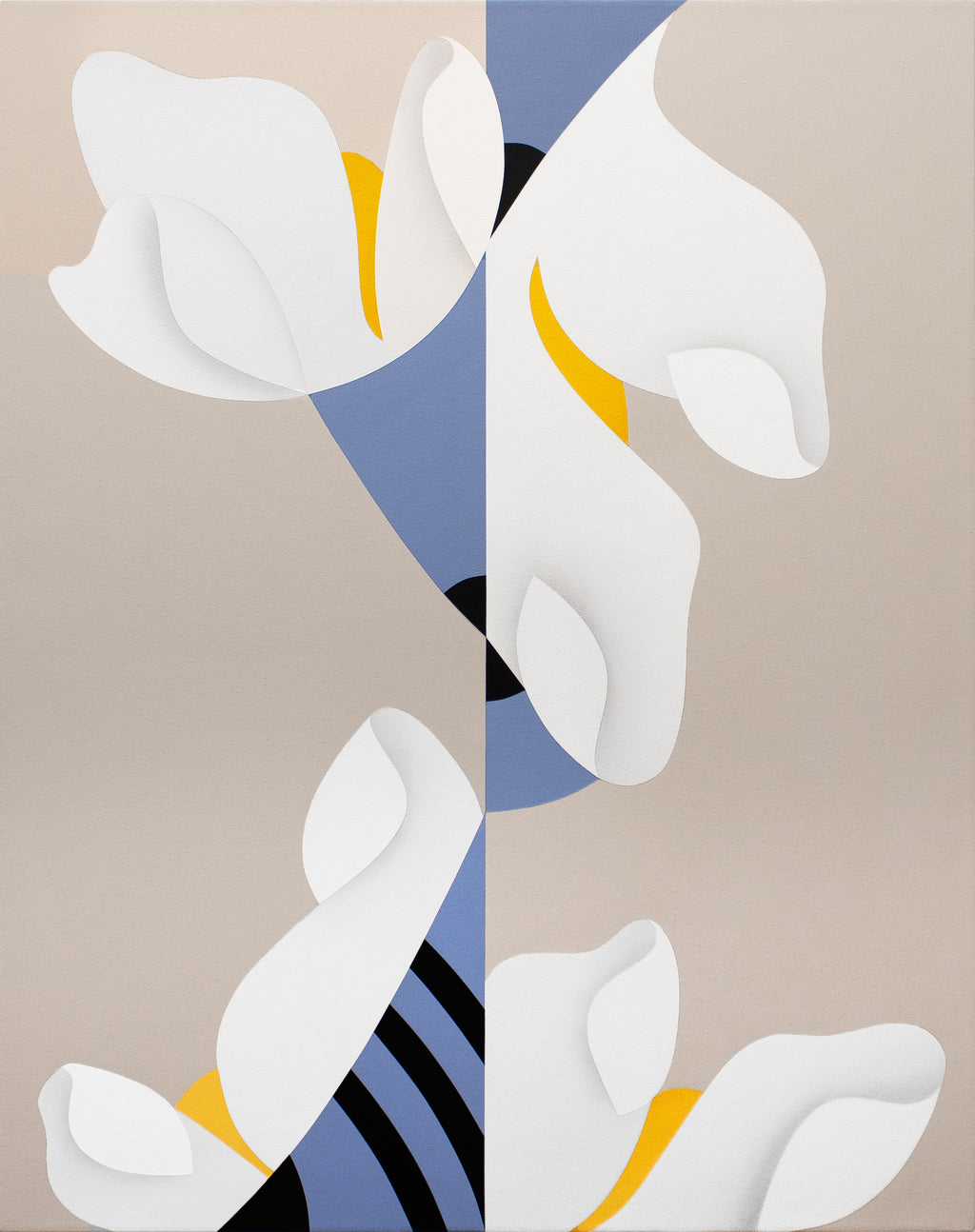 Painting by Senem Oezdogan titled "New Day / II" - 2.