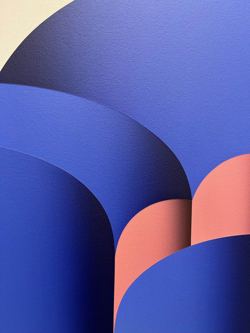 Painting by Senem Oezdogan titled "Night Shift" - 4.