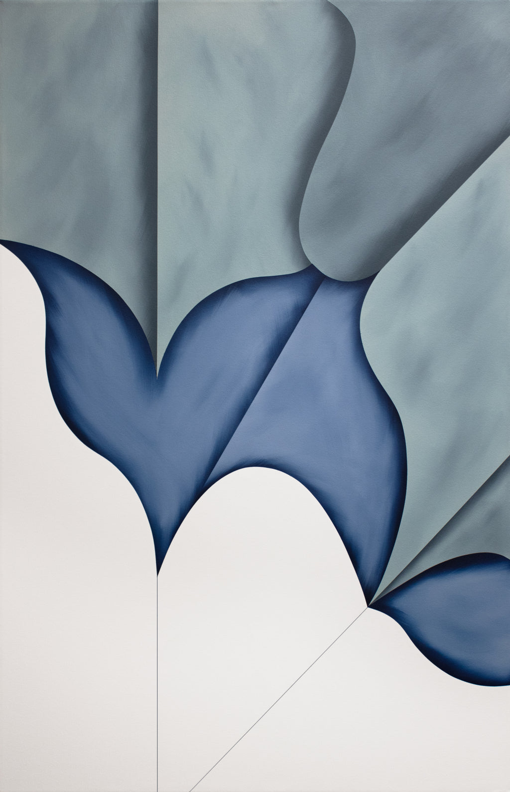 Painting by Senem Oezdogan titled "Second Nature" - 2.