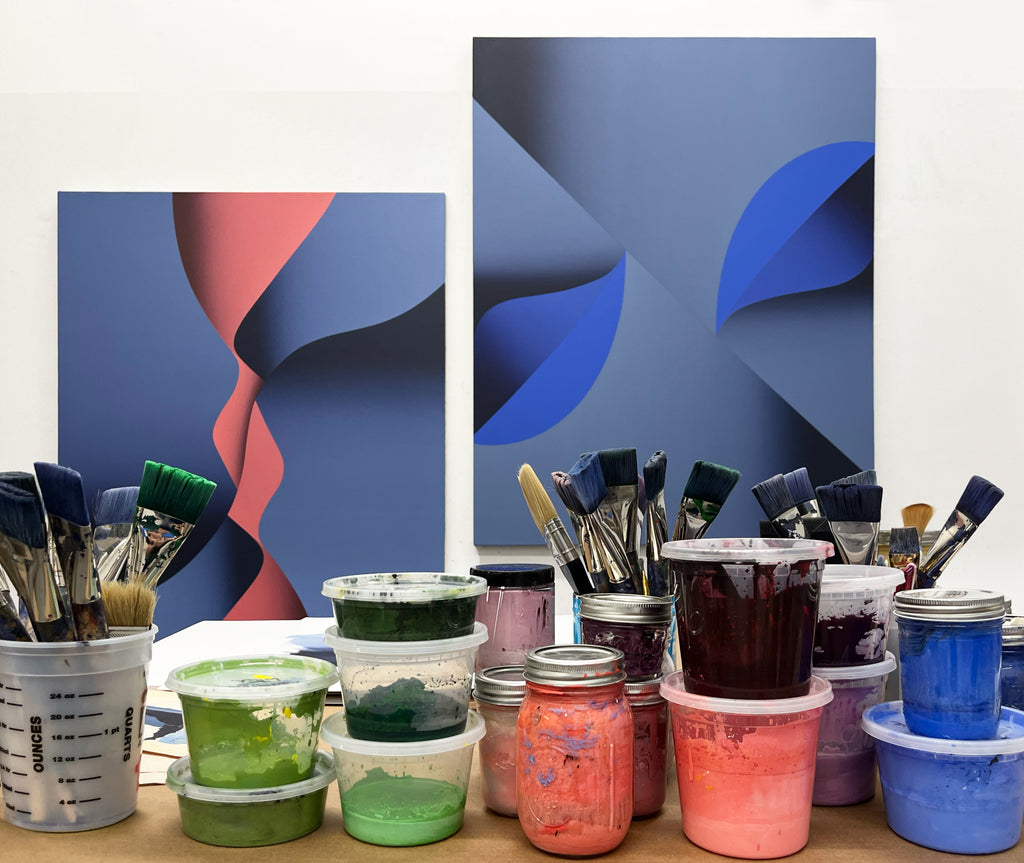 Painting by Senem Oezdogan titled "Manhattan Special" - 3.