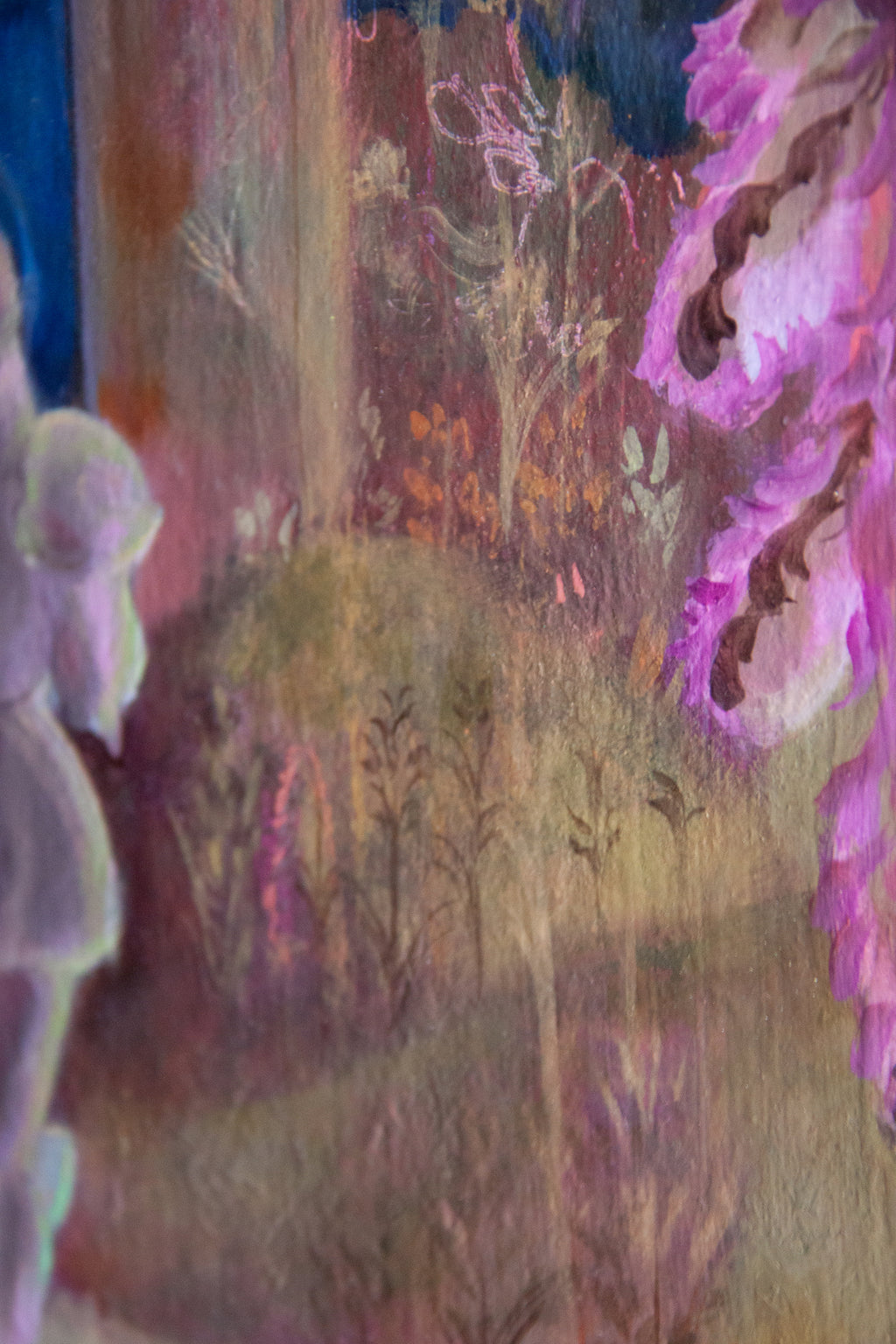 Painting by Nefertiti Jenkins titled "Drink Deep" - 8.