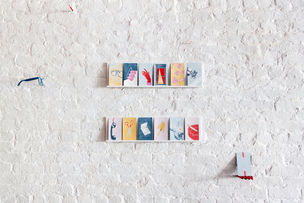 Artist Book by Langdon Graves titled "Home Circle Oracle Deck (Vespertine)" - 4.