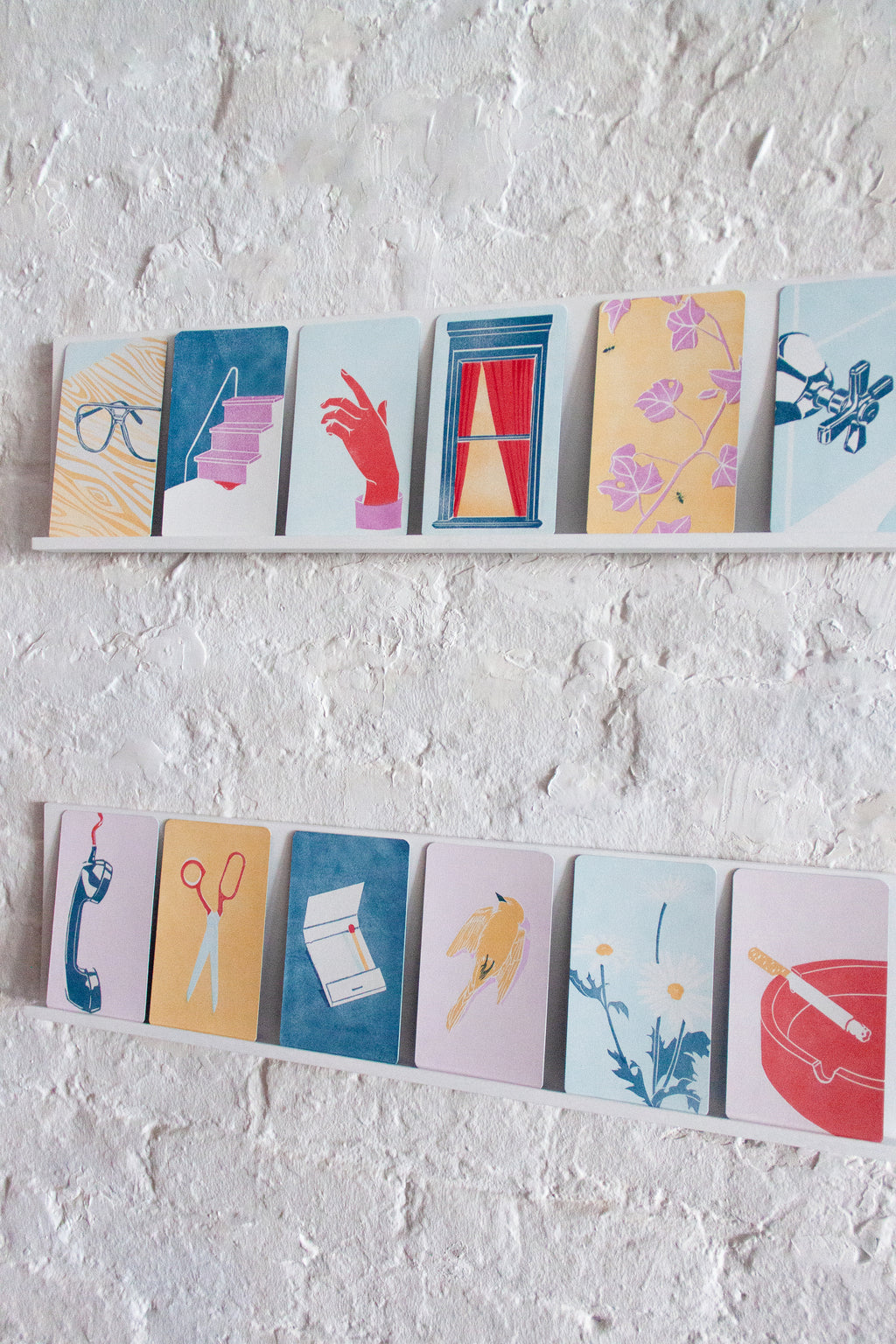 Artist Book by Langdon Graves titled "Home Circle Oracle Deck (Vespertine)" - 5.