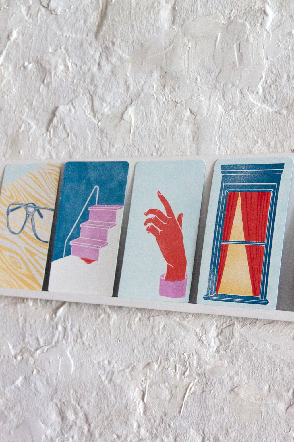 Artist Book by Langdon Graves titled "Home Circle Oracle Deck (Vespertine)" - 6.