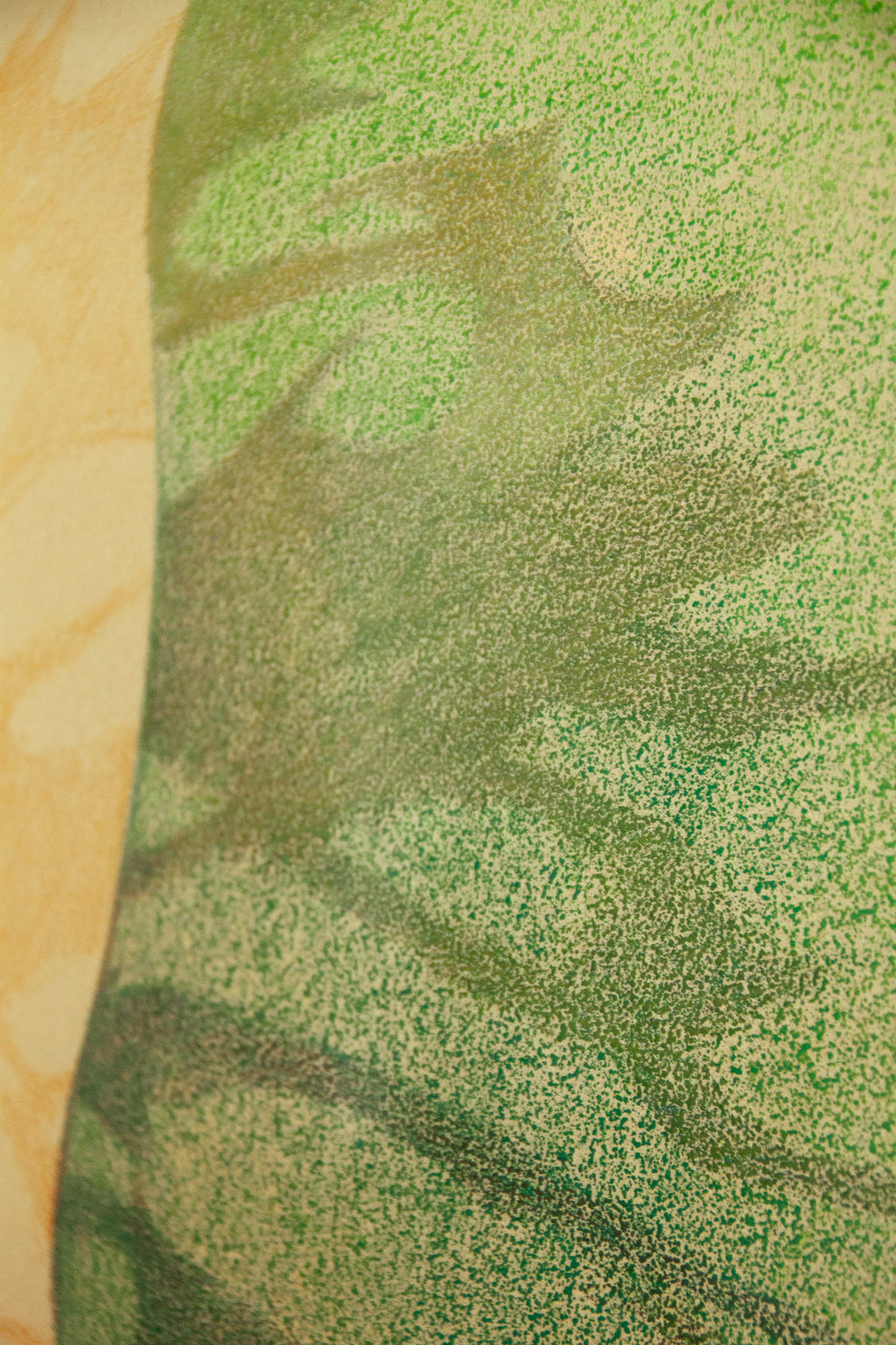 Drawing by Roche titled "Hug, Afternoon" - 7.