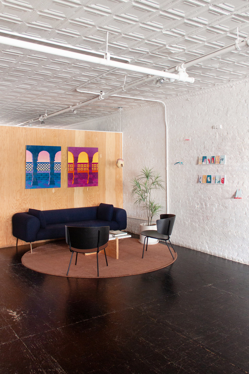 Painting by Lucía Rodríguez Pérez titled "Untitled (balcony II)" - 4.