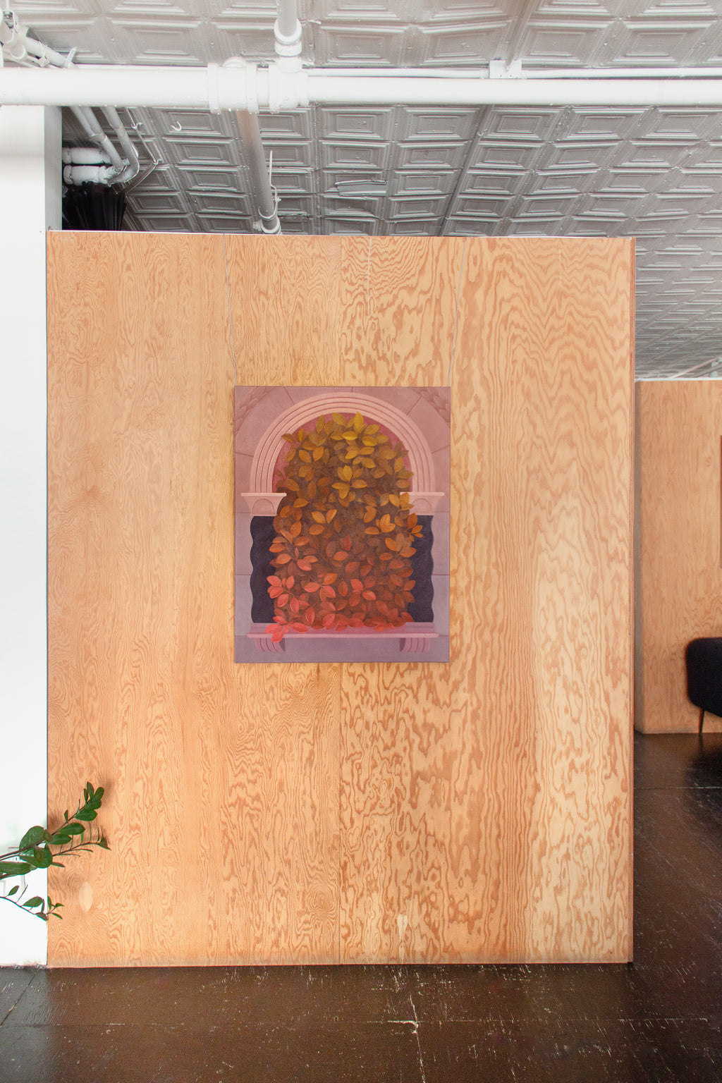 Painting by Lucía Rodríguez Pérez titled "Untitled (niche)" - 6.