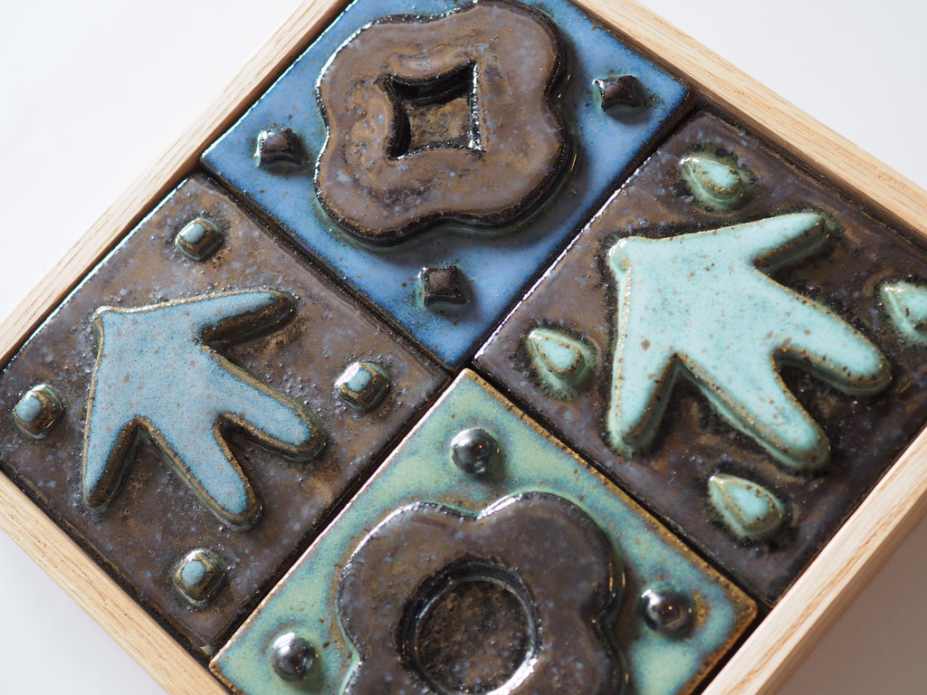 Mixed Media by Jocelyn Tsaih titled "Small Expressions" - 3.