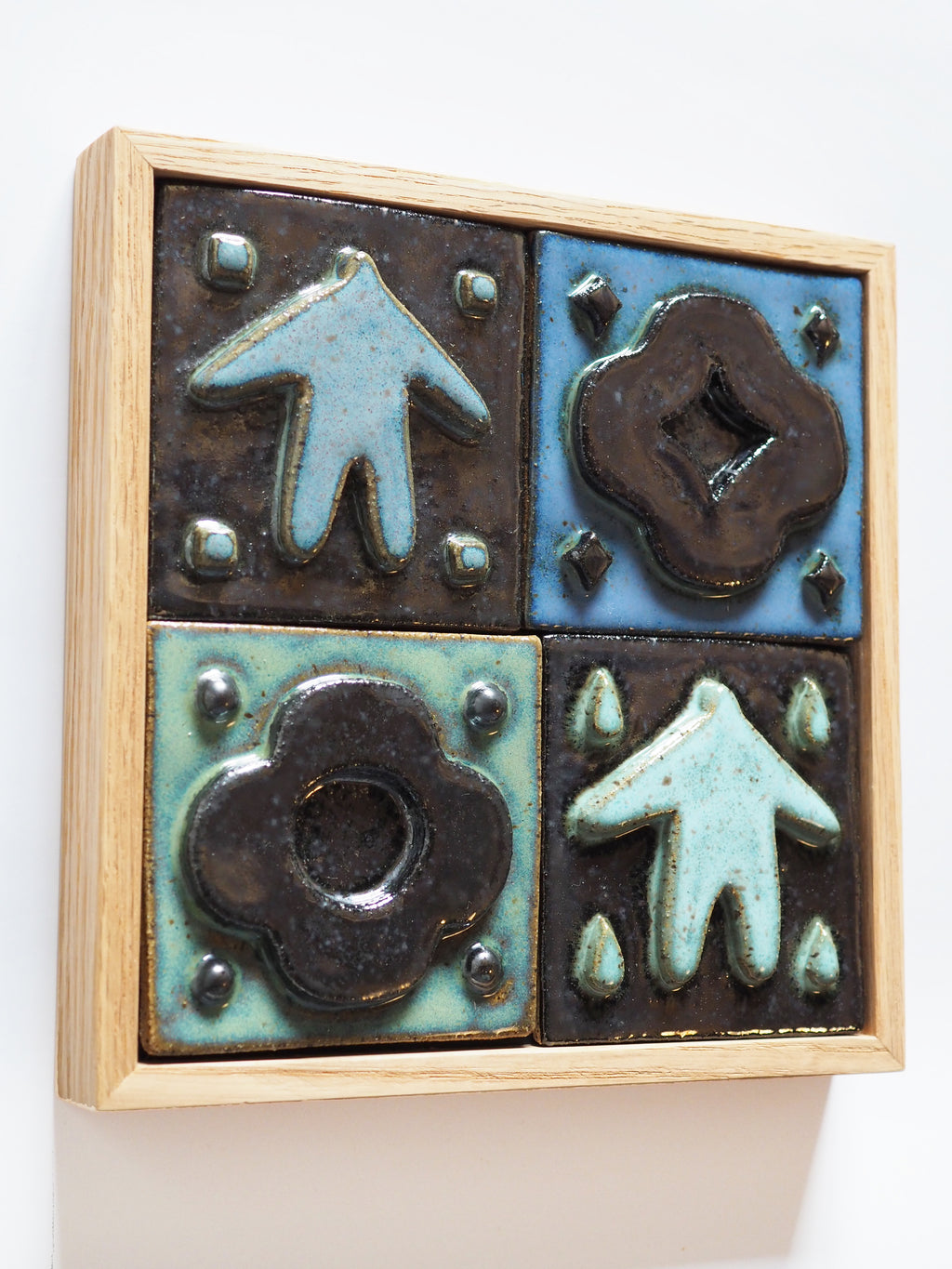 Mixed Media by Jocelyn Tsaih titled "Small Expressions" - 4.