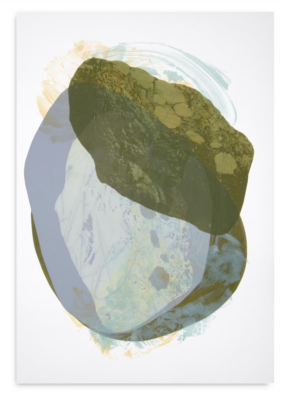 Print by Xochi Solis titled "That tale of endless miles of sun 40" - 2.