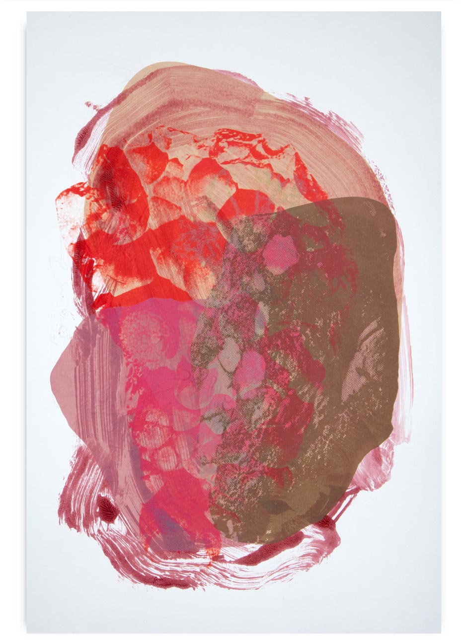 Print by Xochi Solis titled "That tale of endless miles of sun 43" - 2.