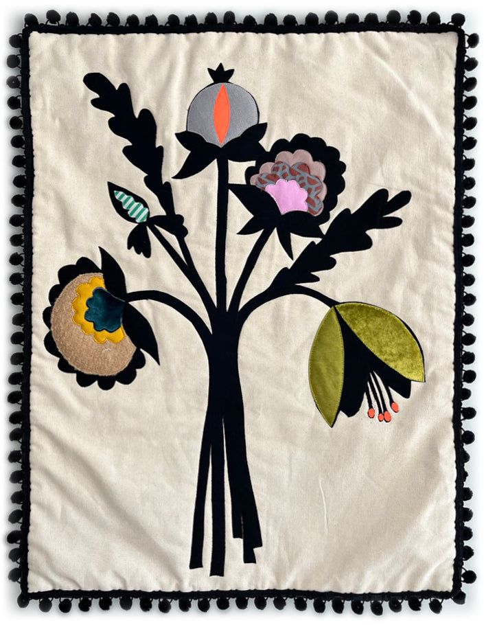 Mixed Media by Stacey Beach titled "Bouquet #3" - 2.