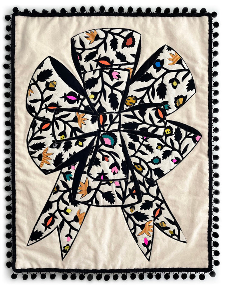 Mixed Media by Stacey Beach titled "Double Bow" - 2.