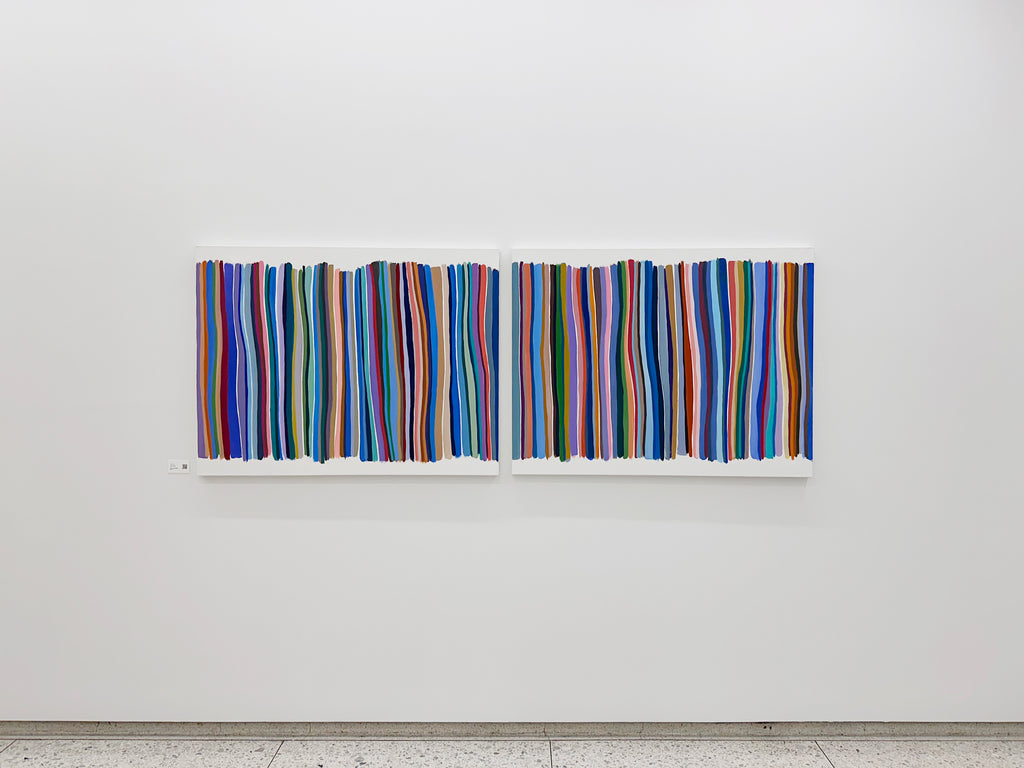 Painting by John Platt titled "No. 1G" - 3.