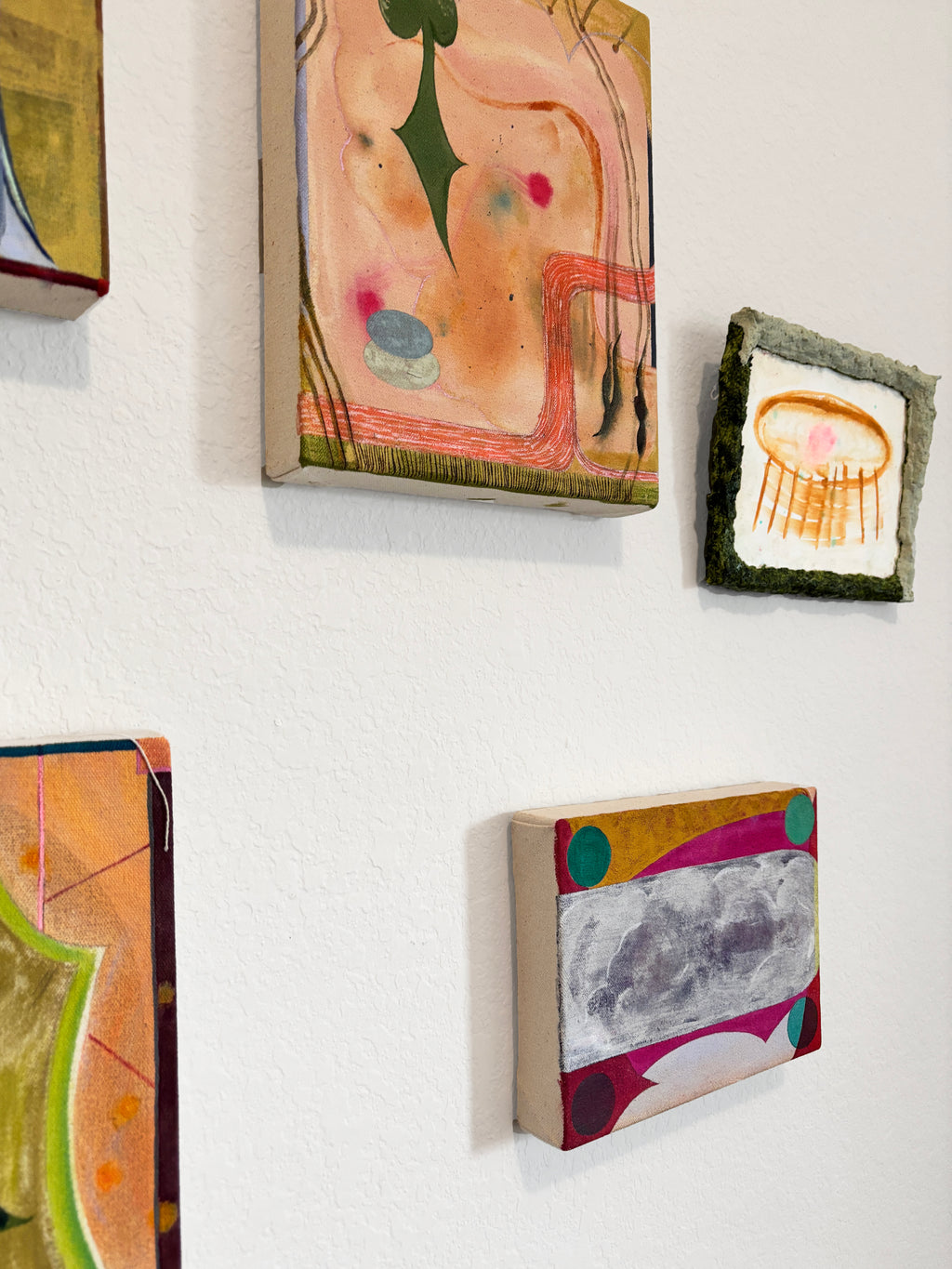 Painting by Jessica Simorte titled "Air" - 3.