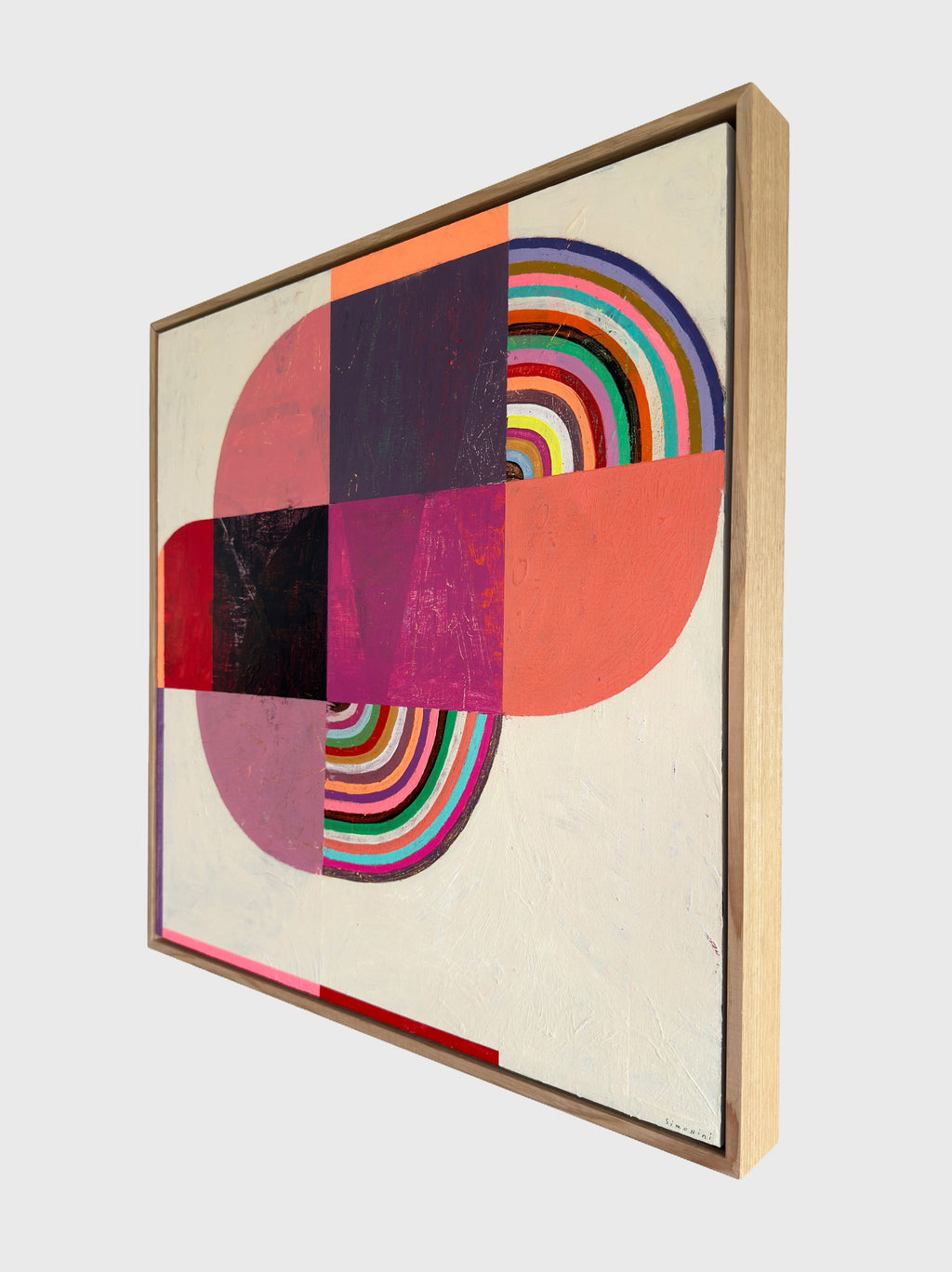 Painting by Susan Simonini titled "Another Door Opens" - 4.