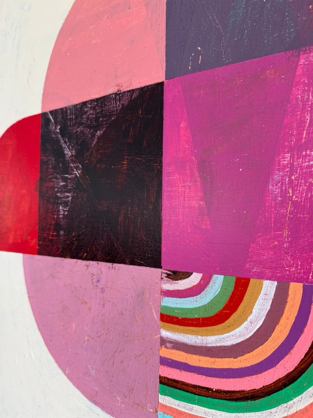 Painting by Susan Simonini titled "Another Door Opens" - 3.