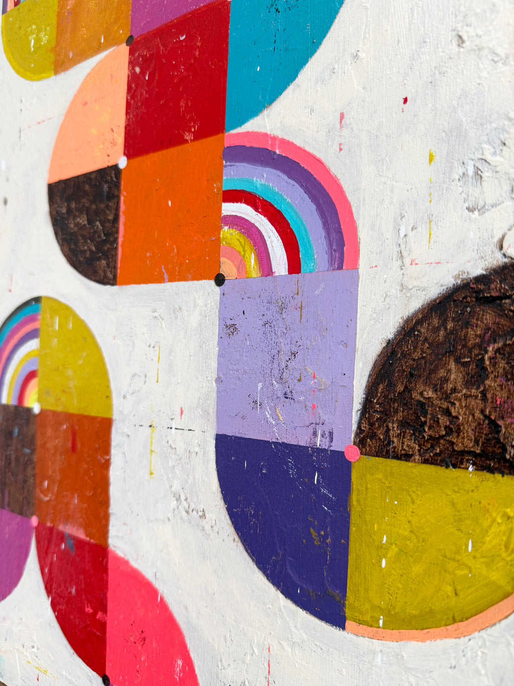 Painting by Susan Simonini titled "Avalanche" - 3.