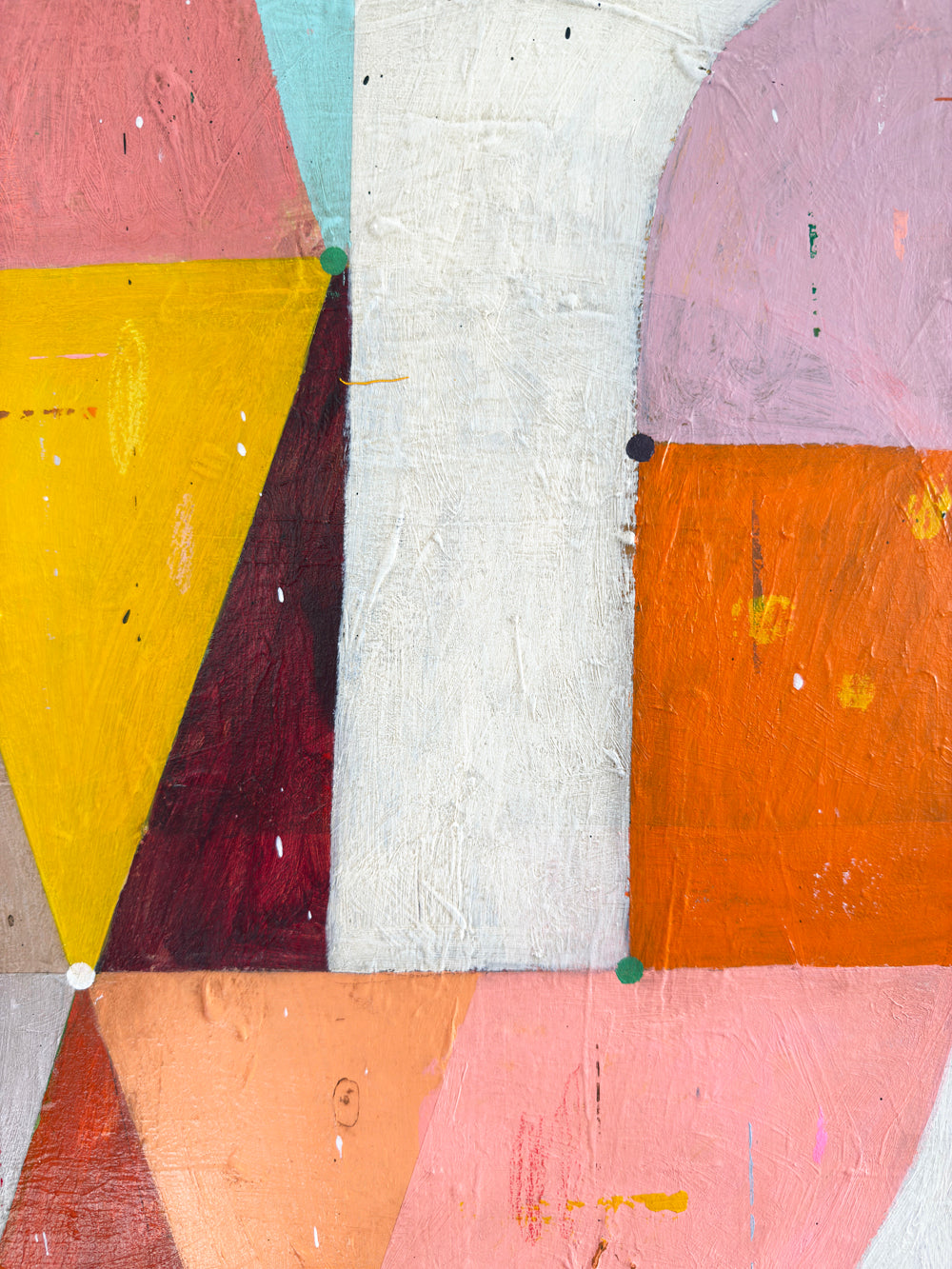 Painting by Susan Simonini titled "New Beginnings" - 3.