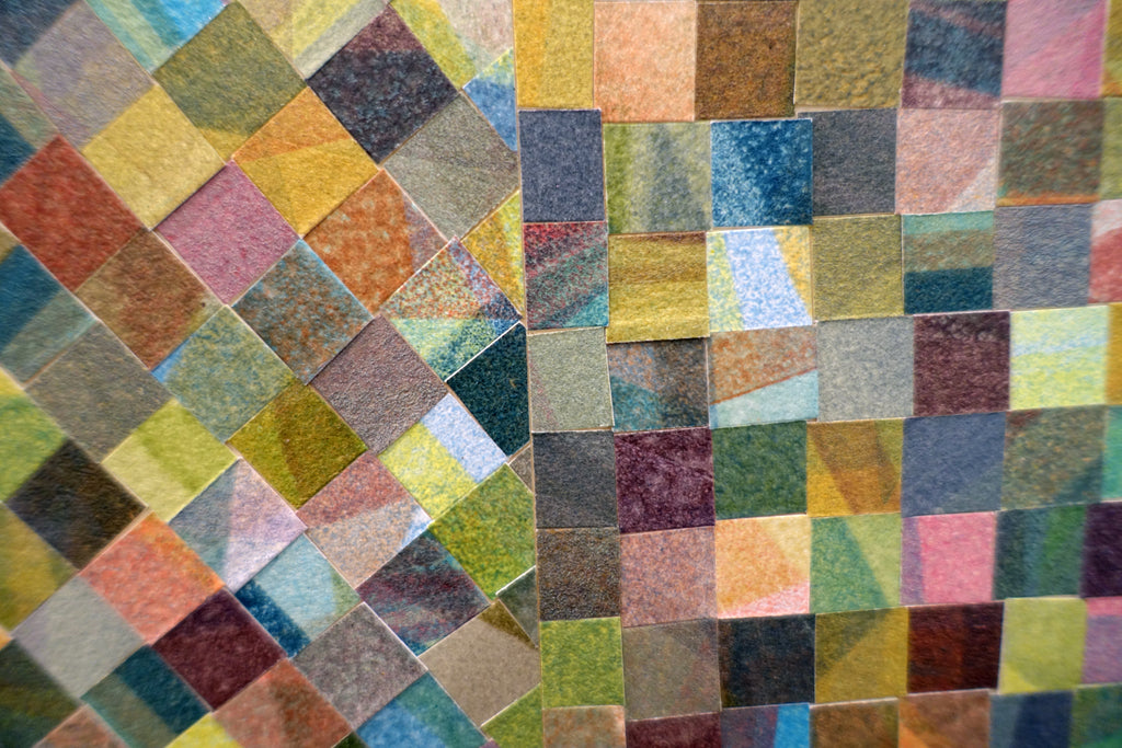 Print by Laura Berman titled "Synergy 27" - 3.