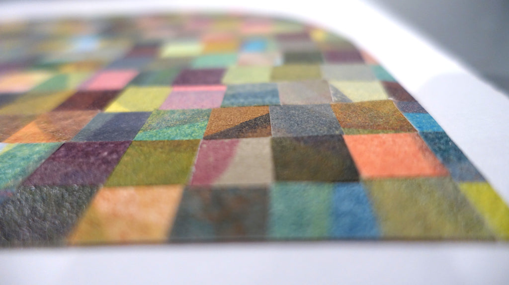 Print by Laura Berman titled "Synergy 27" - 4.