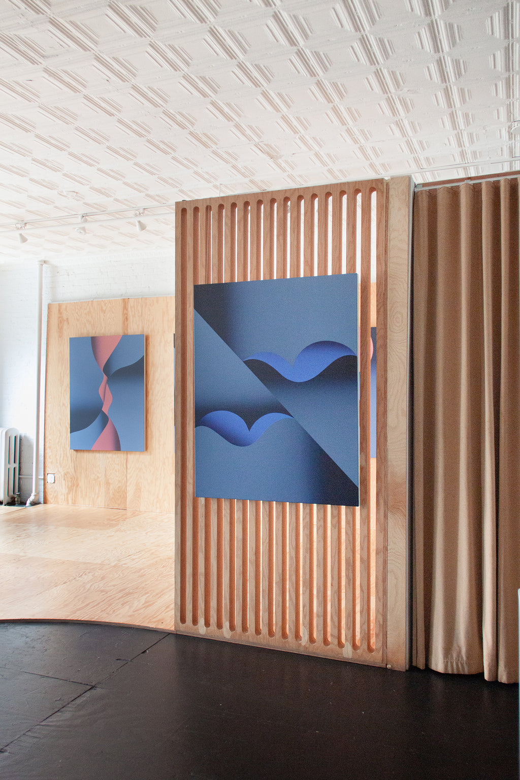 Painting by Senem Oezdogan titled "Lover's Lane" - 3.