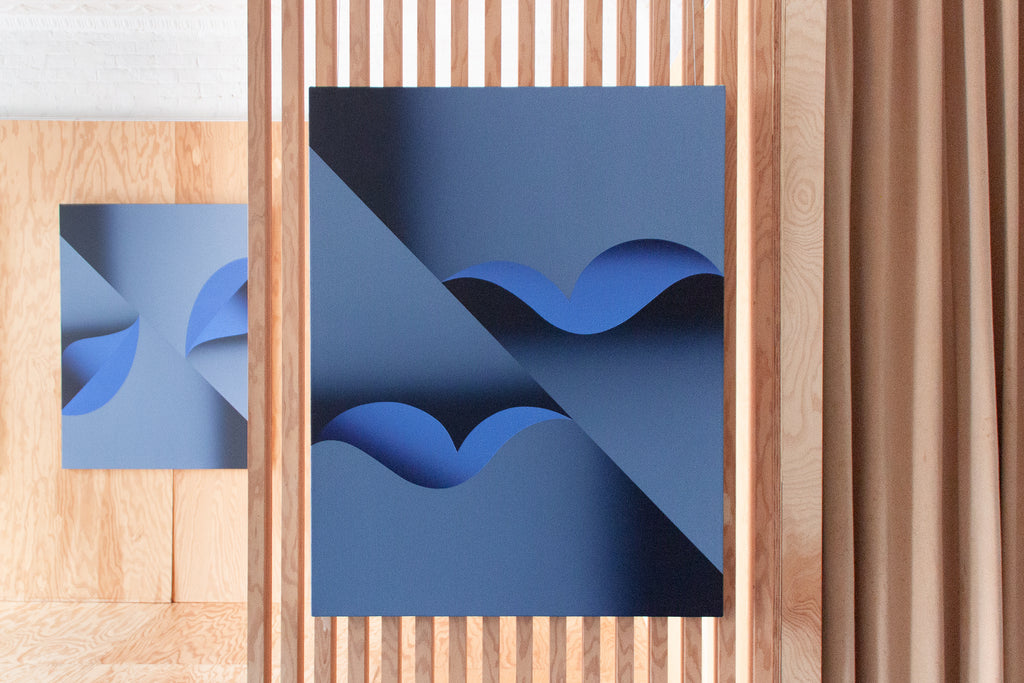 Painting by Senem Oezdogan titled "Lover's Lane" - 4.