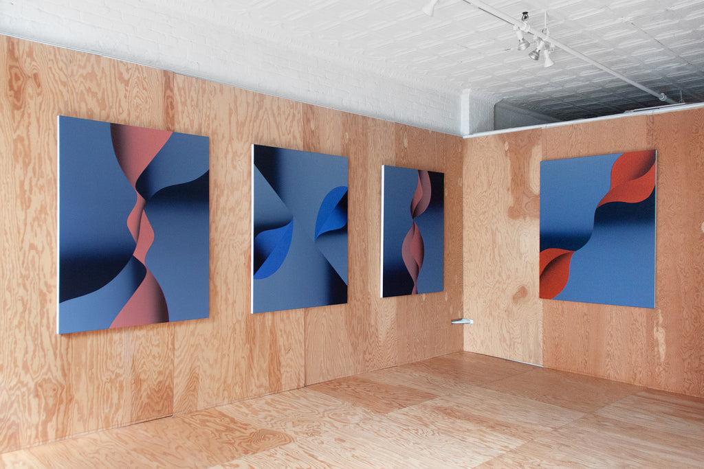 Painting by Senem Oezdogan titled "Perchance" - 4.