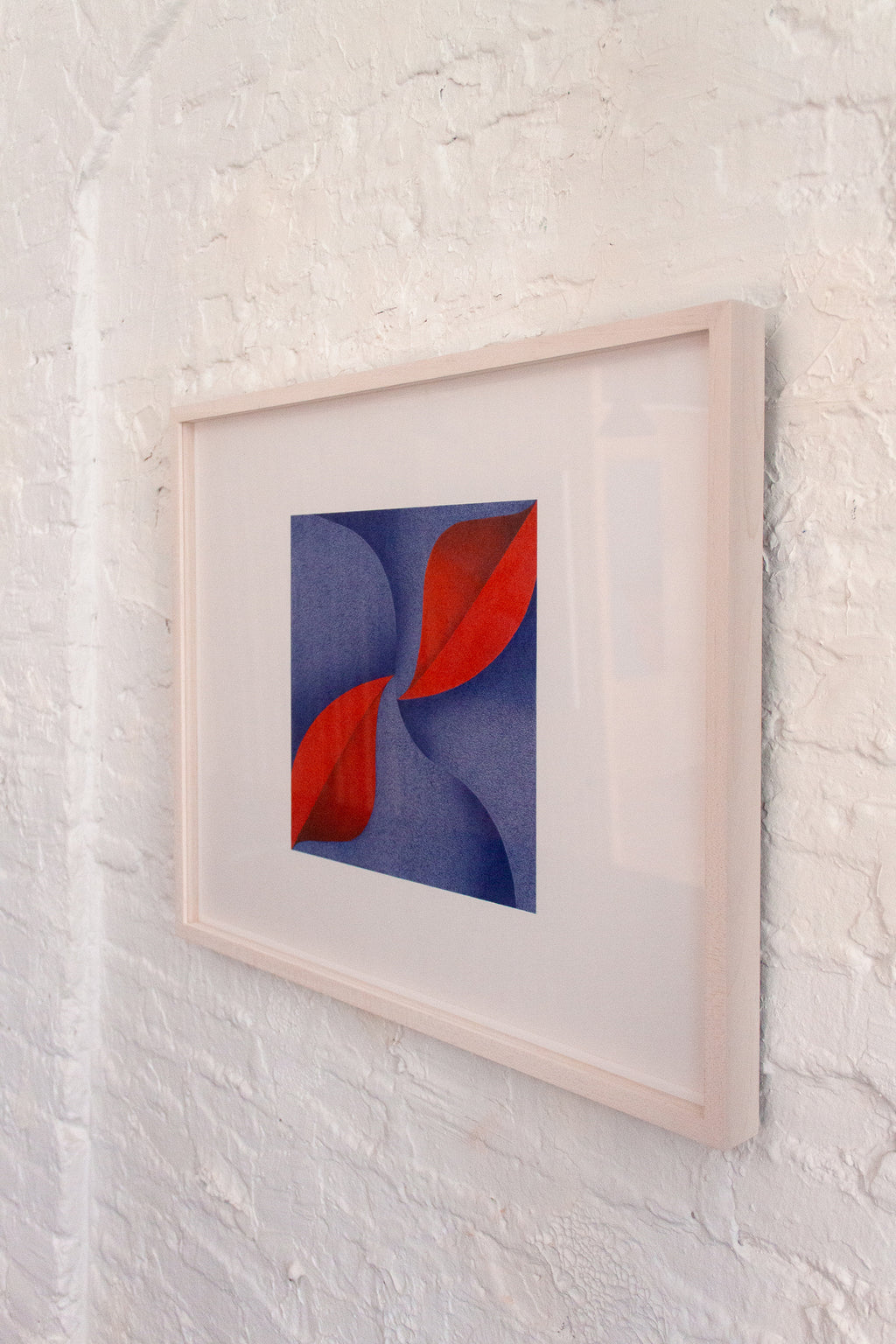 Drawing by Senem Oezdogan titled "Red Islands (Drawing)" - 5.