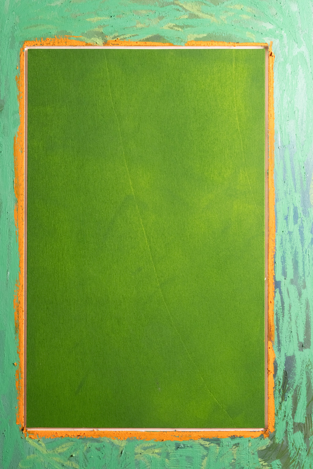 Painting by Taja Vaetoru titled "Tūrama — Garden" - 6.