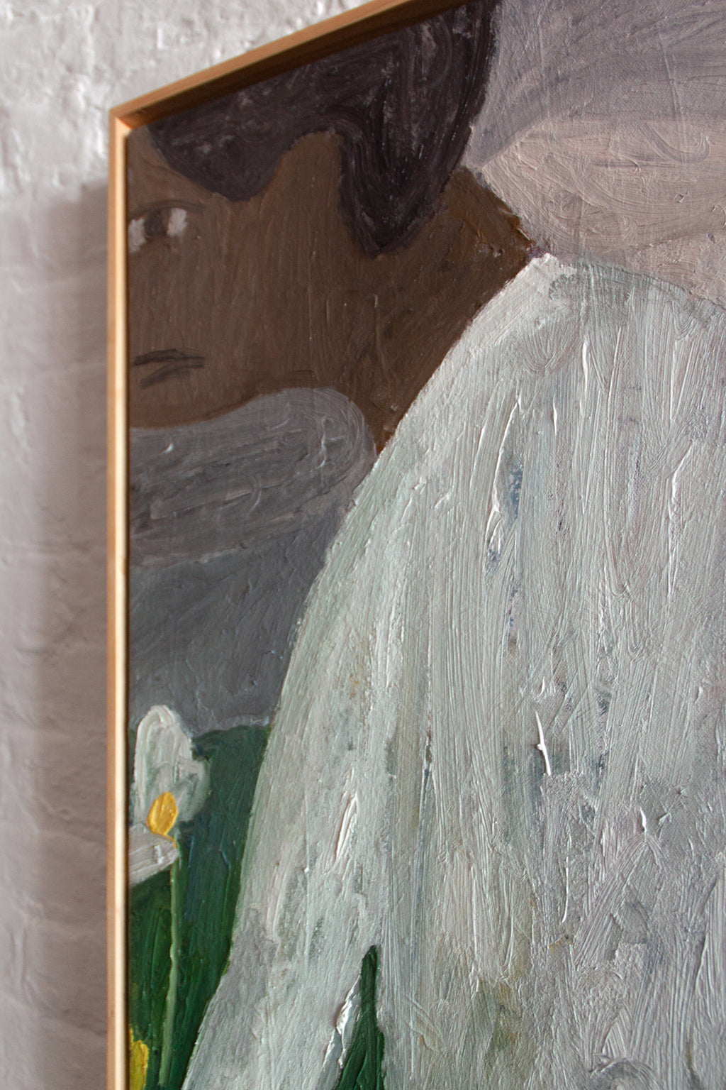 Painting by Andrew Alba titled "Wildflowers" - 8.