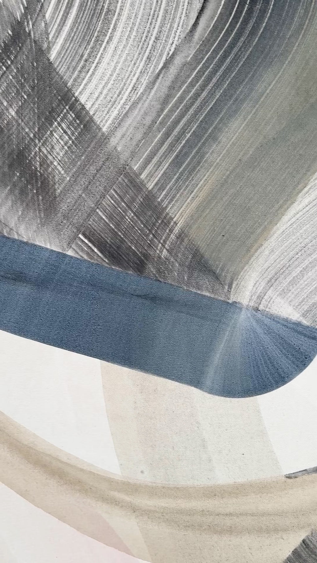 Painting by Laura Naples titled "Ternary" - 9.