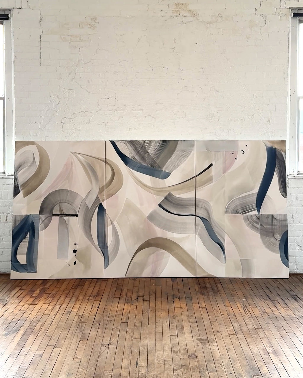 Painting by Laura Naples titled "Ternary" - 11.