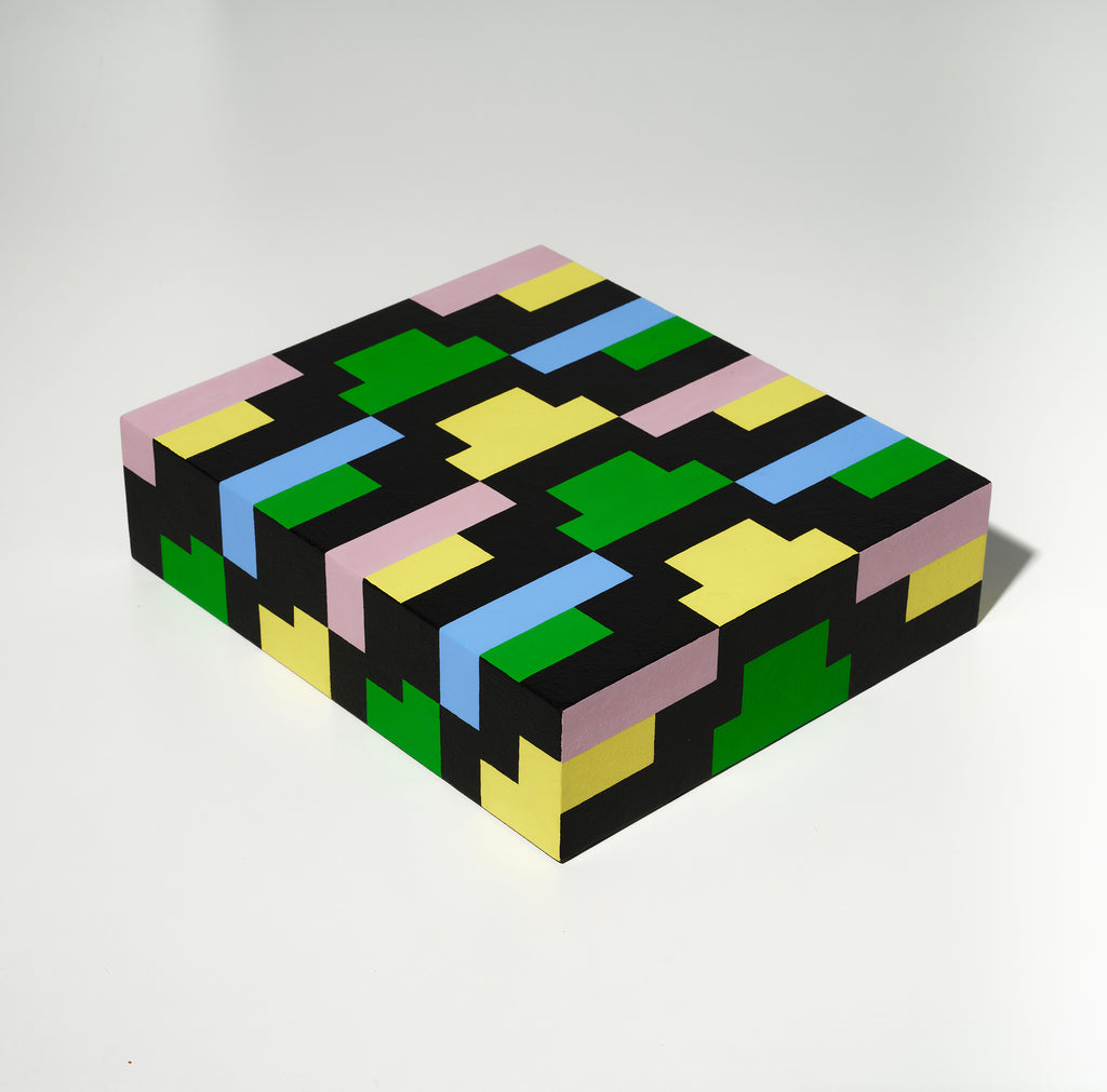 Painting by Evi O. titled "The Goanna Under A Magnifying Glass" - 4.