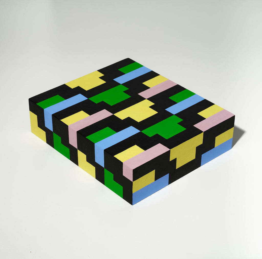 Painting by Evi O. titled "The Goanna Under A Magnifying Glass" - 5.