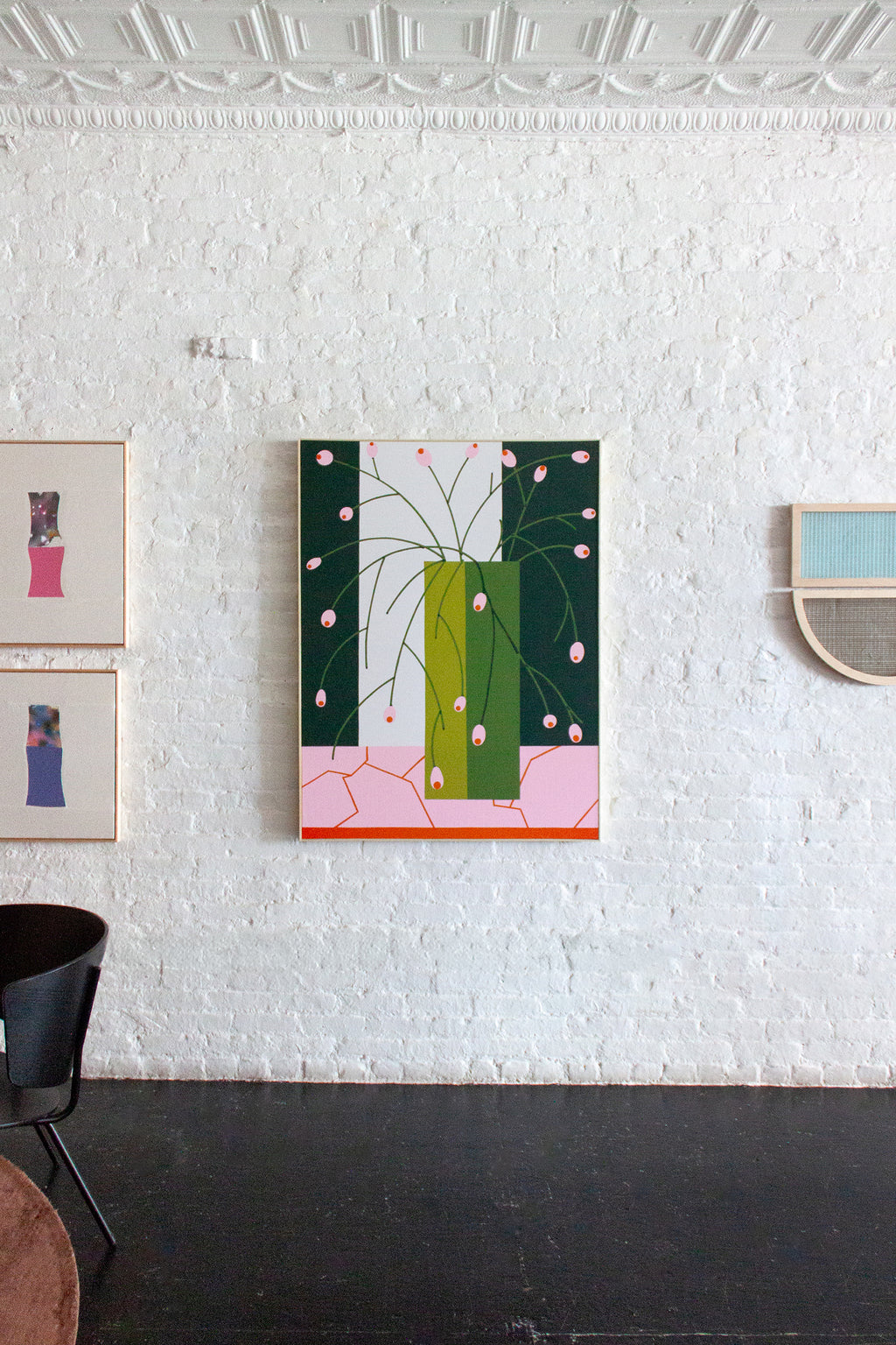 Painting by Eddie Perrote titled "Morning Tea" - 10.