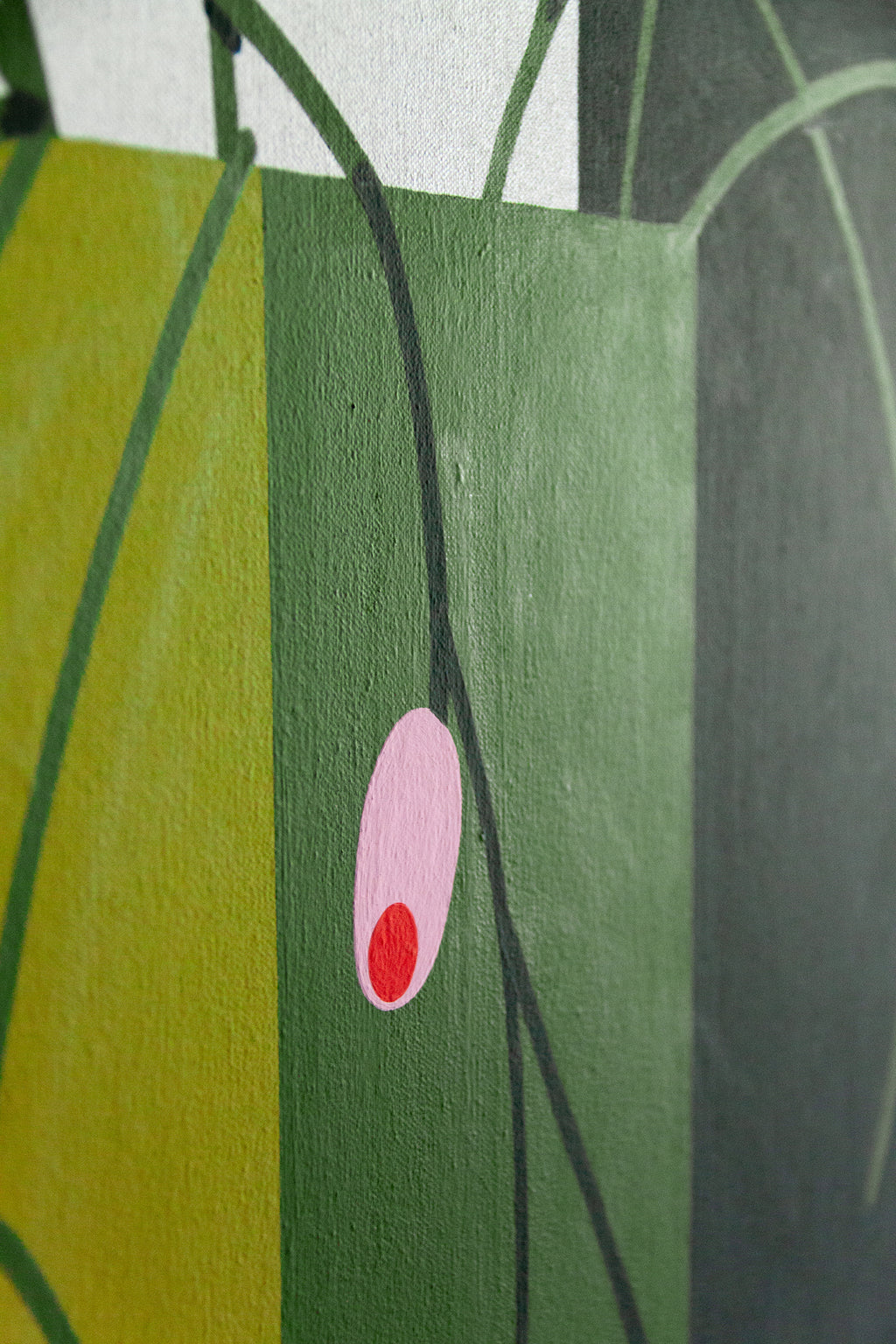 Painting by Eddie Perrote titled "Morning Tea" - 12.